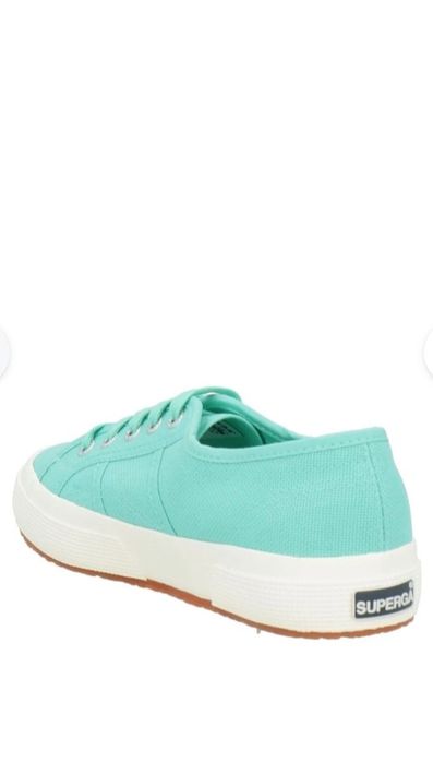 Дамски кецове SUPERGA в свеж  цвят мента