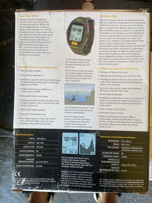 Sonar pescuit humminbird rf35