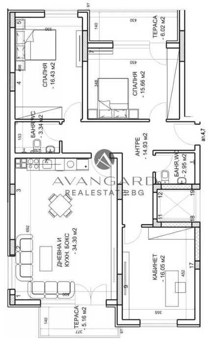 Продава се Четиристаен апартамент в Пловдив, Център - 150 кв.м за 729 €/кв.м - Снимка #1