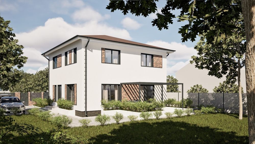 Casă Corbeanca 160 mp construiți, teren 760 mp.  TVA inclus