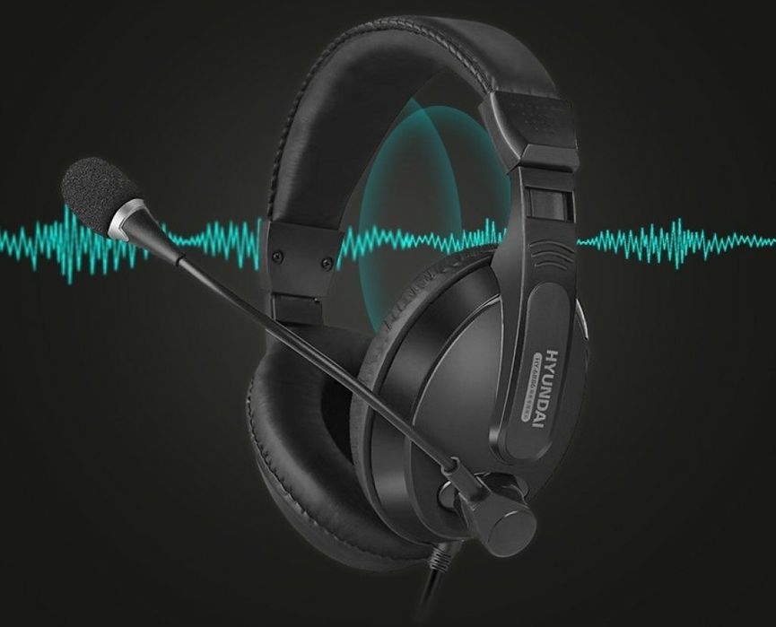 Компютърни слушалки с микрофон Hyundai HY-6886 - EP10