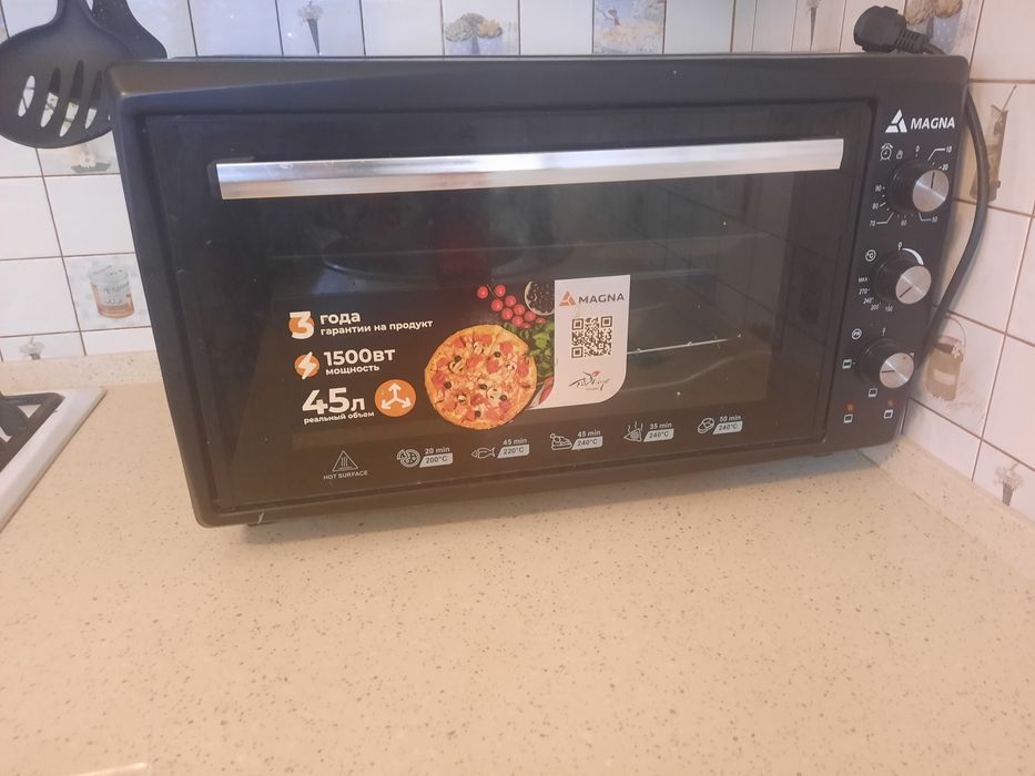 Magna mini pech 45l, 1500Vt, печь духовка 45л, 1500вт