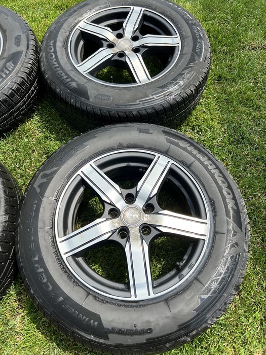 Set jante aliaj Platin 5x114.3 ET38 + anvelope iarnă 215 70 R16 – Mitsubishi Outlander / alte modele