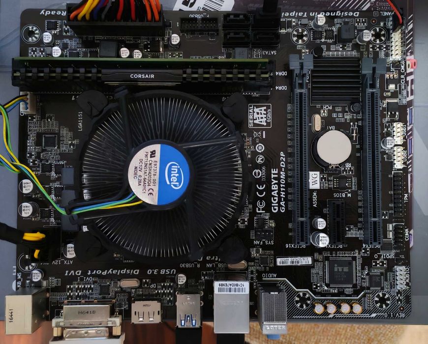 Kit procesor Intel I3-7100 3.90GHz + placa de baza + 8GB DDR4 RAM