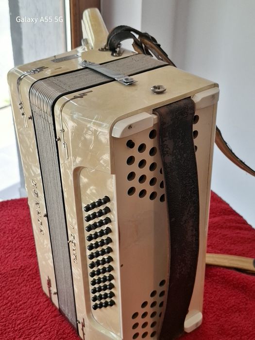 Hohner  48 basi cu un registru la palma acordat bandon