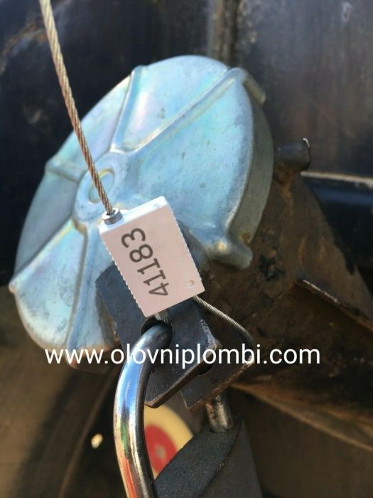 Кабелни Пломби за Пломбиране на Горивни Резервоари на Камиони.Цистерни