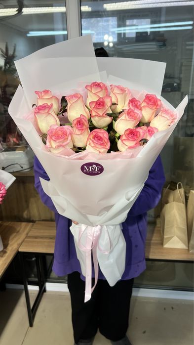 Роза Алматы доставка цветов