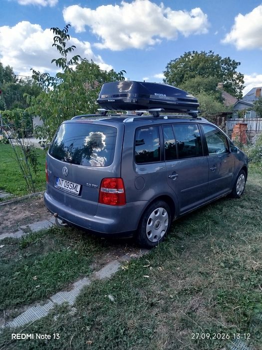 VW Touran 2.0 TDI, 7 locuri, 2004, distribuție schimbată, 2 seturi roți