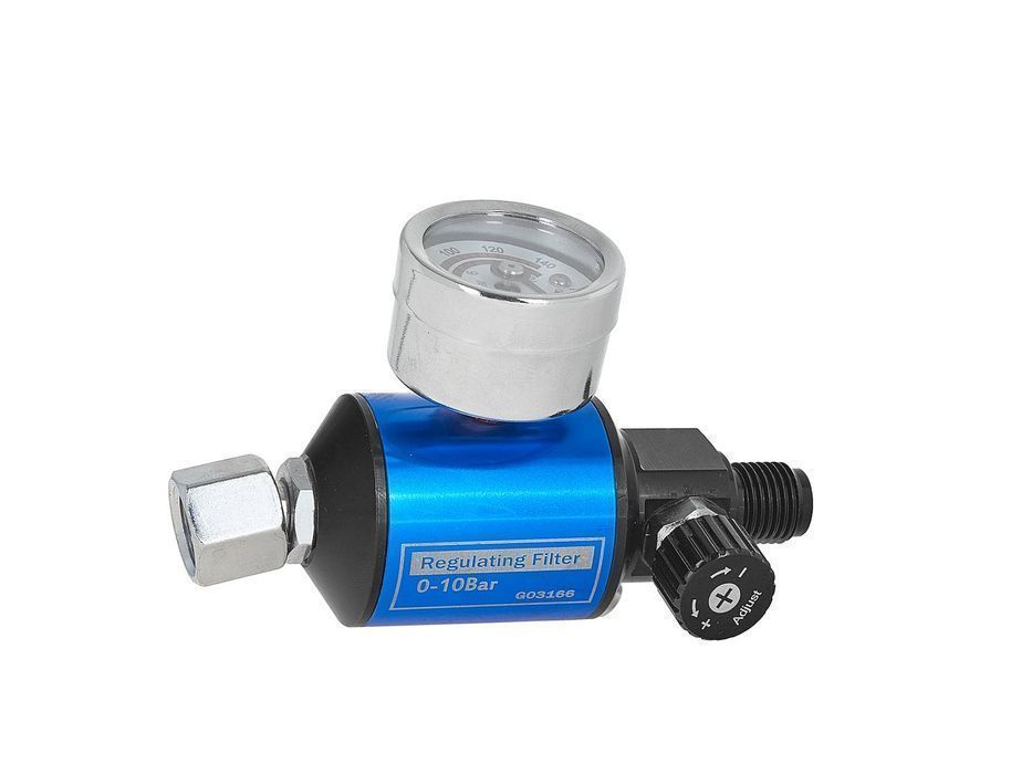 Regulator de presiune pentru pistol de vopsit cu decantor 1/4
