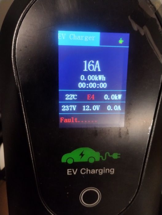 Преносимо EV зарядно Type 2 – 16A / 3.6kW – IP66 – Чисто ново