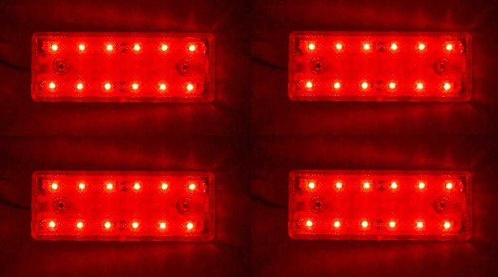 1 бр. диодни Лед LED габарити светлини лампи 12-24V  3 цвята