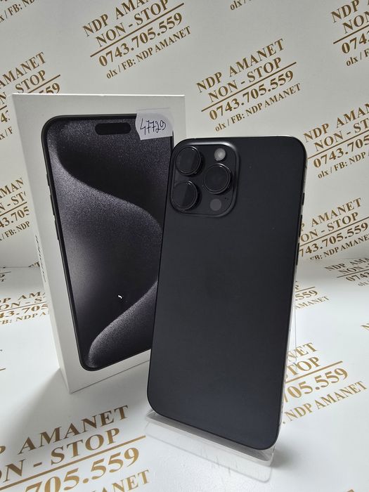 NDP Amanet Buzoieni 16 Margeanului  Iphone 15 Pro Max (47729)
