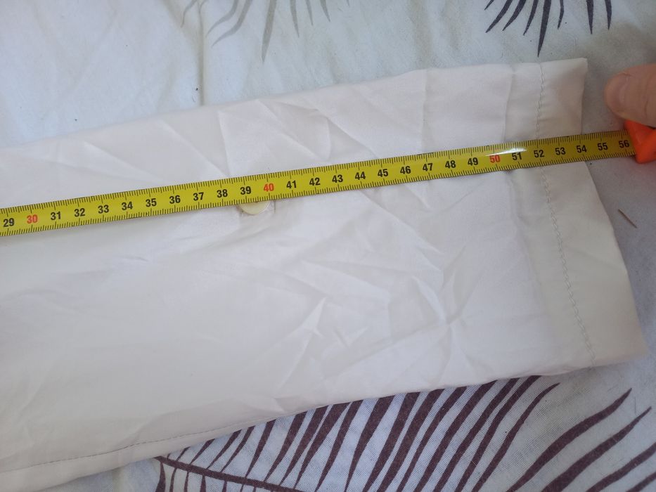 Geaca alba Zapa marime 40,100%bumbac