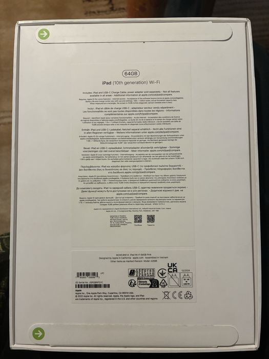 Apple ipad 10th gen Pink 64gb Nou sigilat