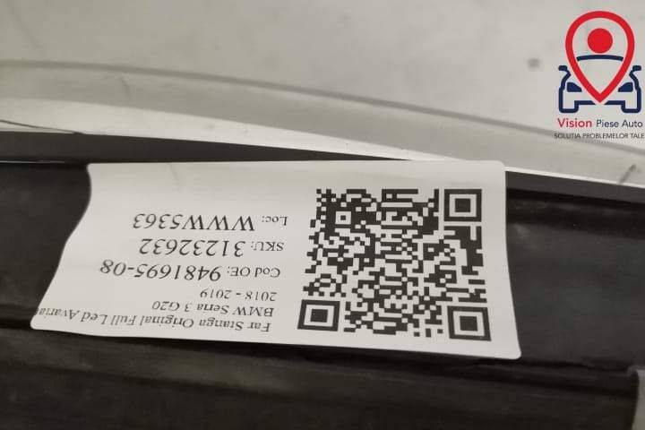 Ляв фар Оригинален Full Led Авариран БМВ Серия 3 G20 / BMW Seria 3 G20