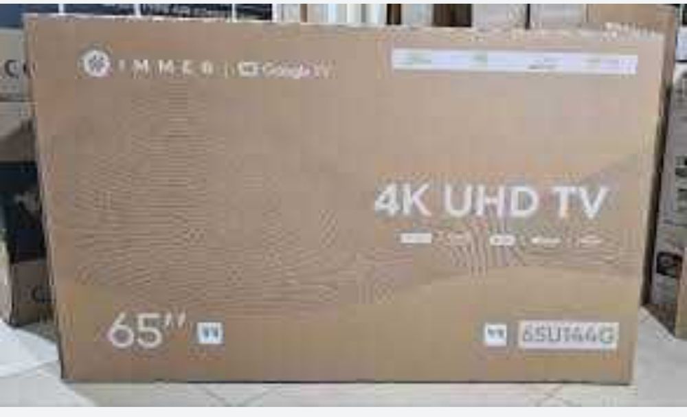 Телевизор Immer U65W2 — это 65-дюймовый 4K UHD QLED Smart TV