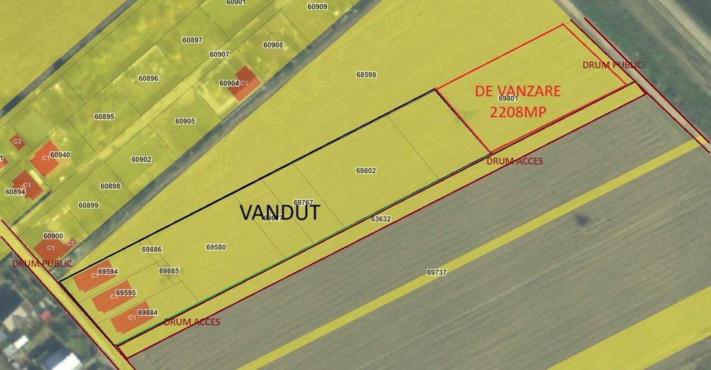 Teren intravilan de vanzare Lilieci, Hemeiusi