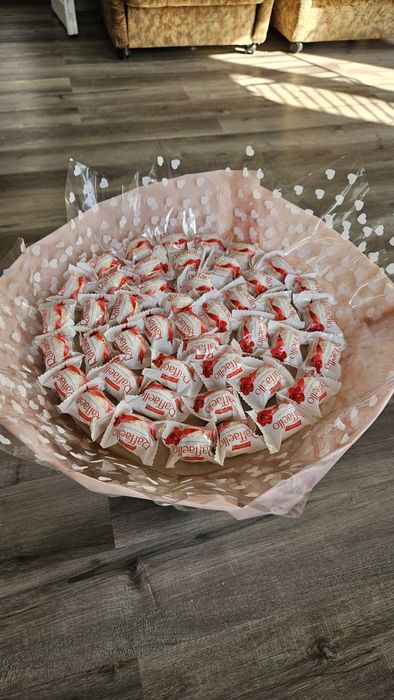 Букеты из конфет