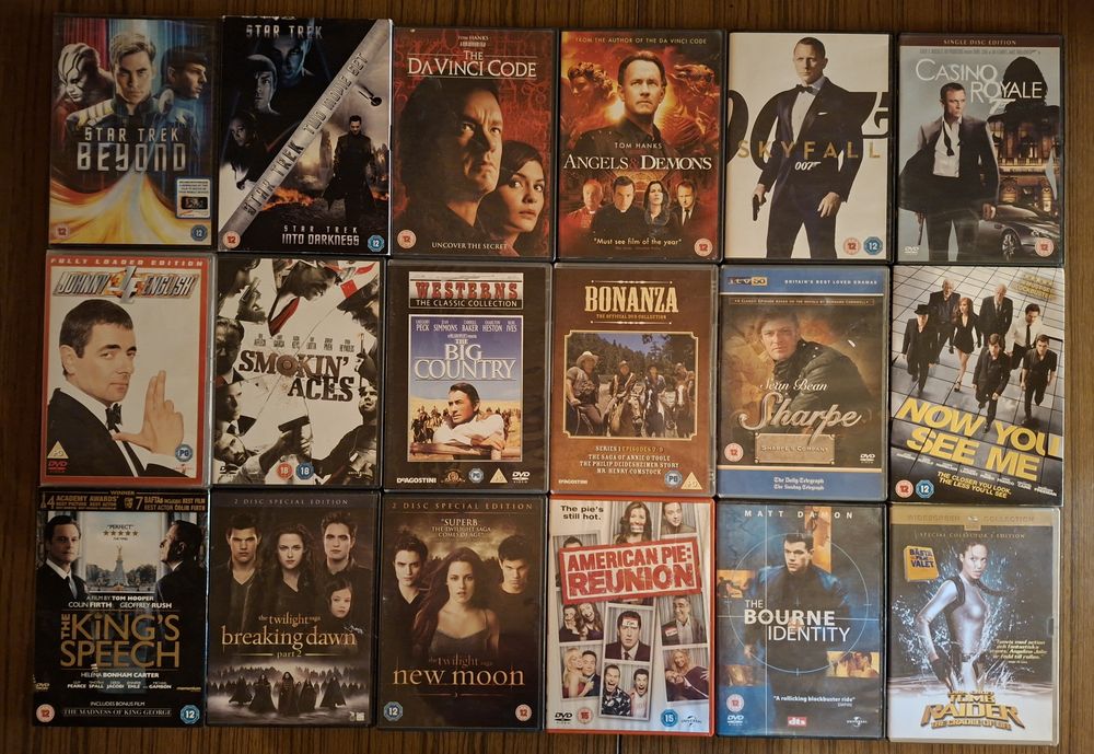 Двд/dvd филми на английски език
