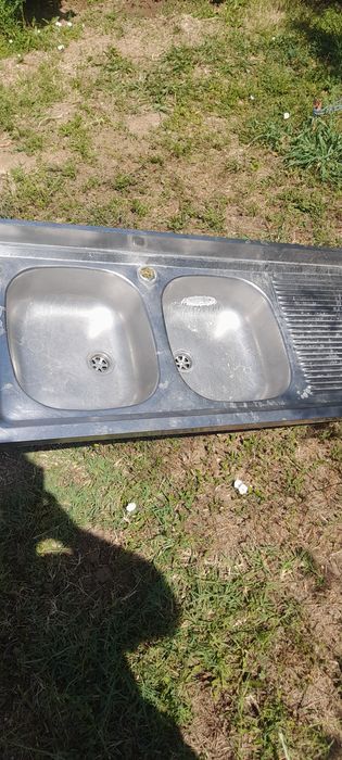 Vand ghiuveta inox Franke 120 lungime 50 latime  2 cuve de 30 cm sh tr