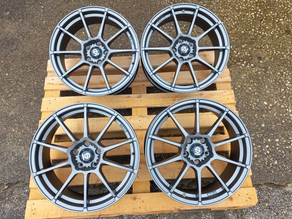18.5x108 Sparco Gara  MattGunmetal  8j et45 Volvo Ford Jaguar Pegeout