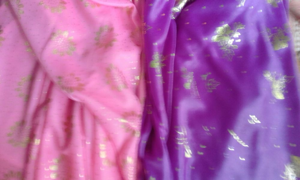 Легкие красивые блестящие ткани