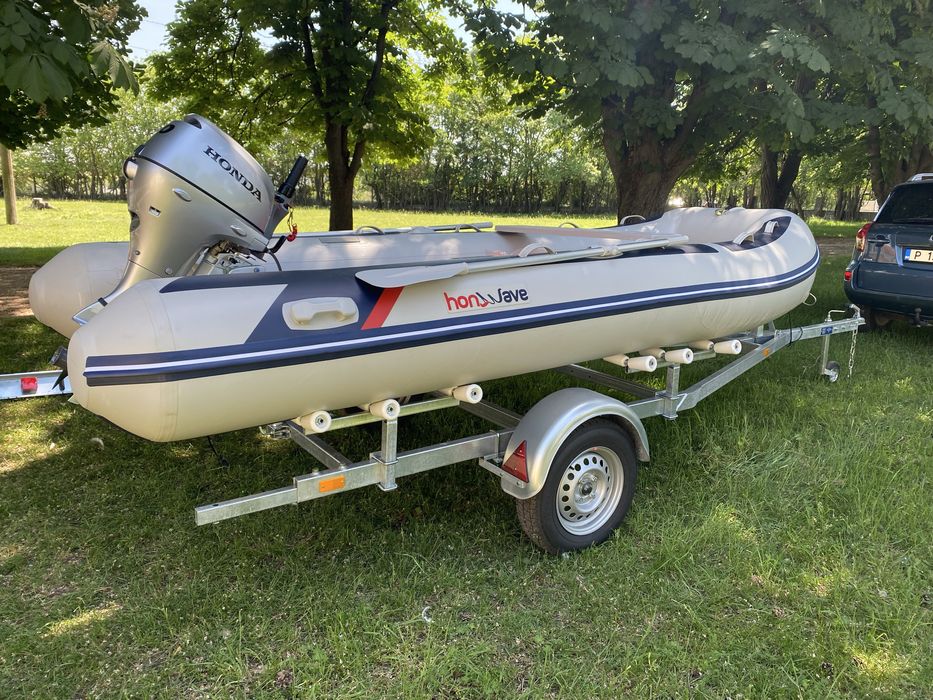 Лодка и мотор Хонда