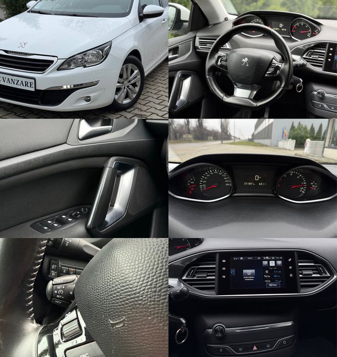Peugeot 308 II eHdi 120CP 2016 Euro 6 6+1 Trepte Navigatie