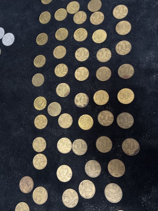 Monede de 50 lei cu alexandru ioan cuza