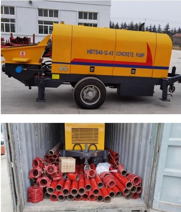 Стационарный бетон насос 60м3 в час