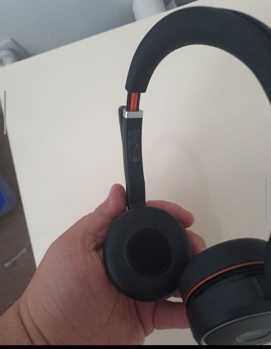 Casti noi JABRA Evolve 75 Bluetooth On-Ear Noise Cancelling