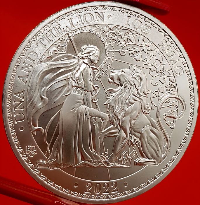 EIC Virtutile, Una si Leul, Cobra, Zeite monede lingou argint 999