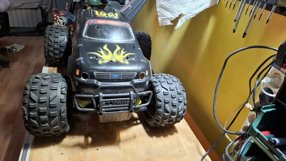 RC off road monster Smartech 1:5 scale с бензинов двигател