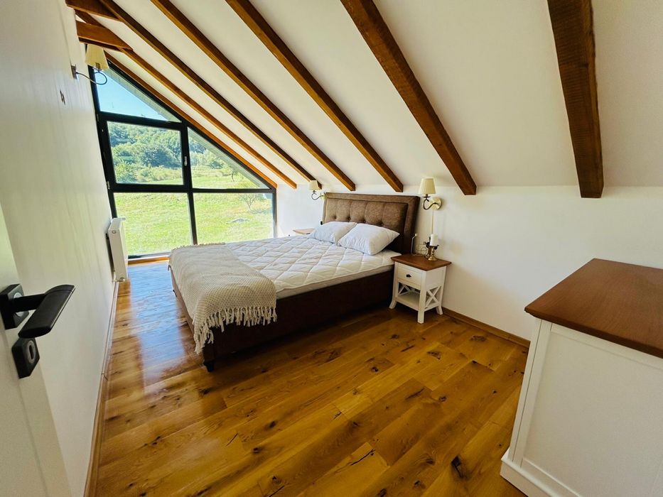 Inchiriez cabana moderna cu piscina/ciubar/sauna Sibiu/Hamba Grosser Raw