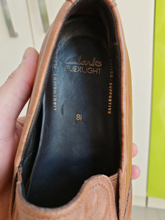 Mocasini Clarks, Piele Maro,  42.5