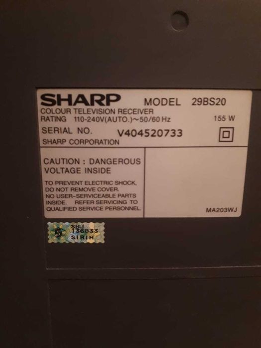 Продам телевизор SHARP