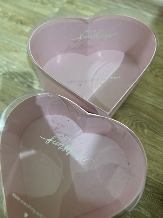 Сердечка коробка новый