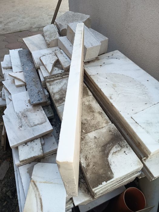 Marmura culoare alb/gri