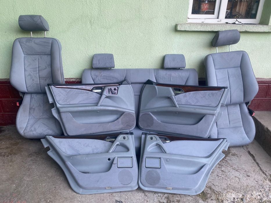 Салон на мерседес w210 до рест