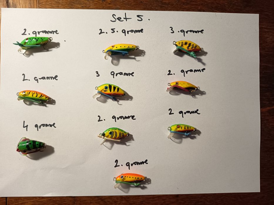 Voblere artizanale lucrate manual – eficiente la răpitori