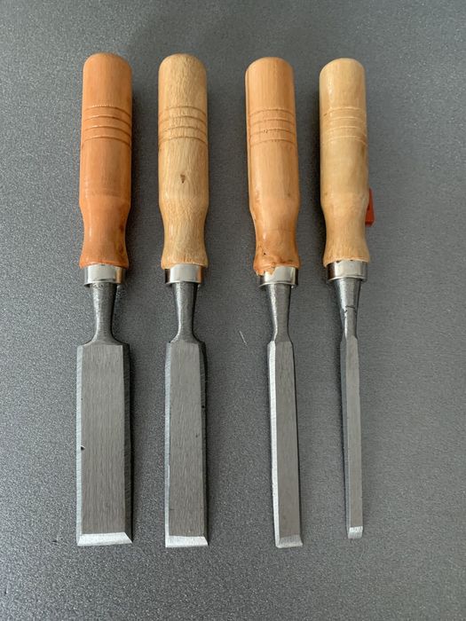 Комплект плоски длета 4бр.