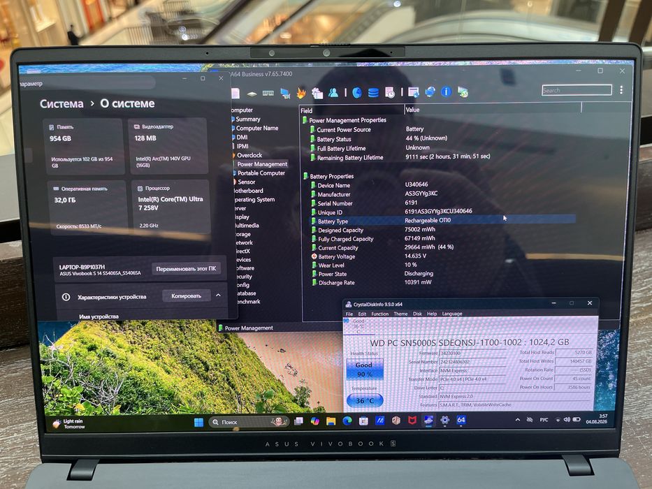 Asus VivoBook S14 Oled 32gb
