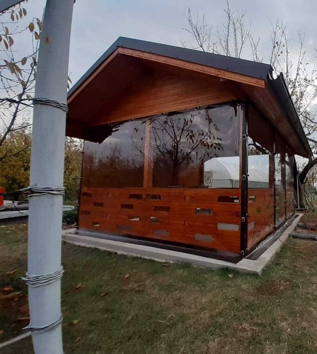 Folie Cristal pentru închidere terase