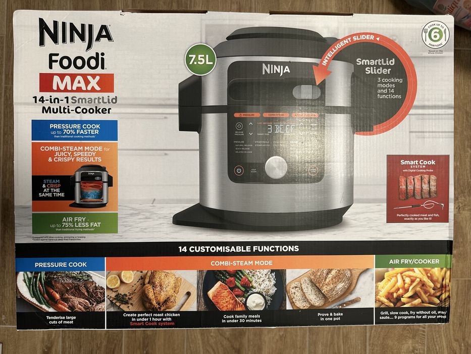 Multicooker Foodi MAX 14 în 1 OL750, 1760W, 7.5L Ninja