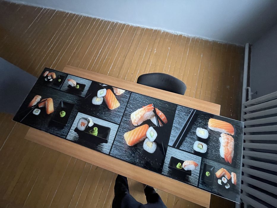 Стеклянный фартук