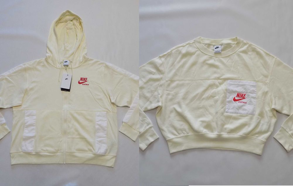 нов суитчър nike худи блуза фанела горнище суичър дамски оригинал L/S