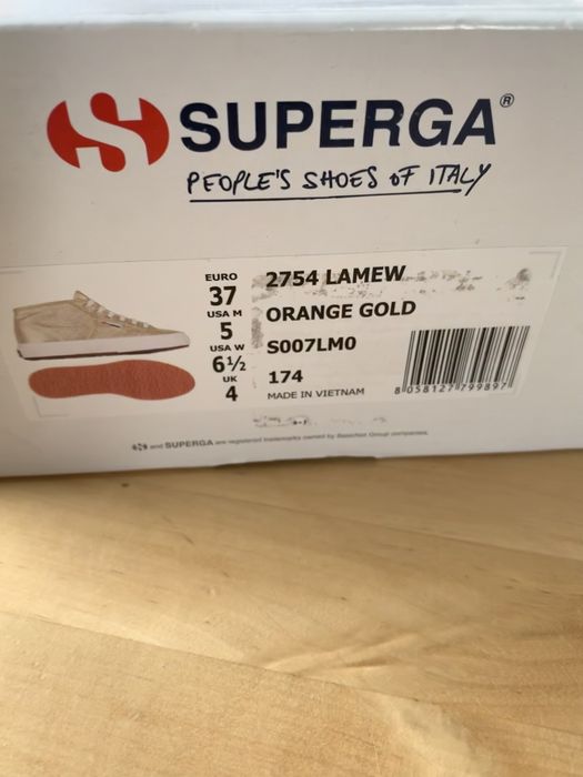 Сникери Superga номер 37