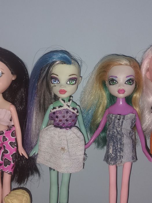 Лот кукли monster high, barbie, Bratz