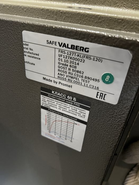 Сейф для ломбарда и офиса