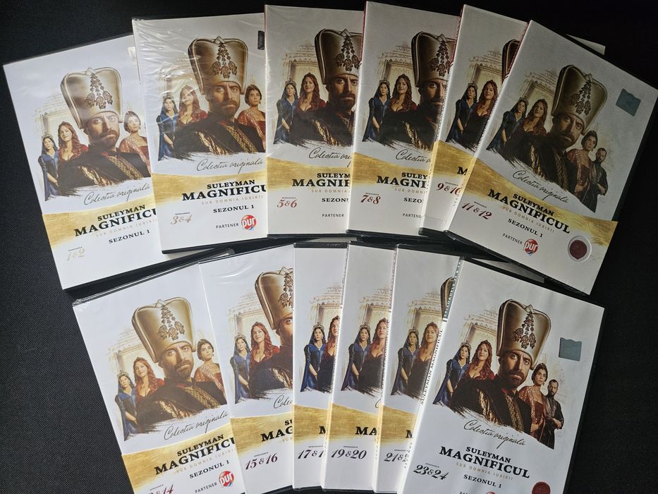 Suleyman Magnificul – Sezonul 1 complet (episoadele 1-24) | 12 DVD-uri